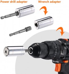 Juego de 4 adaptador de taladro eléctrico TACKLIFE3